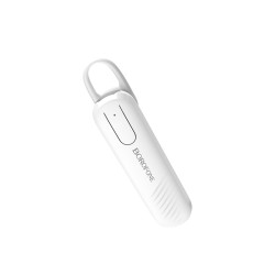 WIRELESS SINGLE EARPHONE BOROFONE BC20 WHITE WIRELESS SINGLE EARPHONE BOROFONE BC20 WHITE